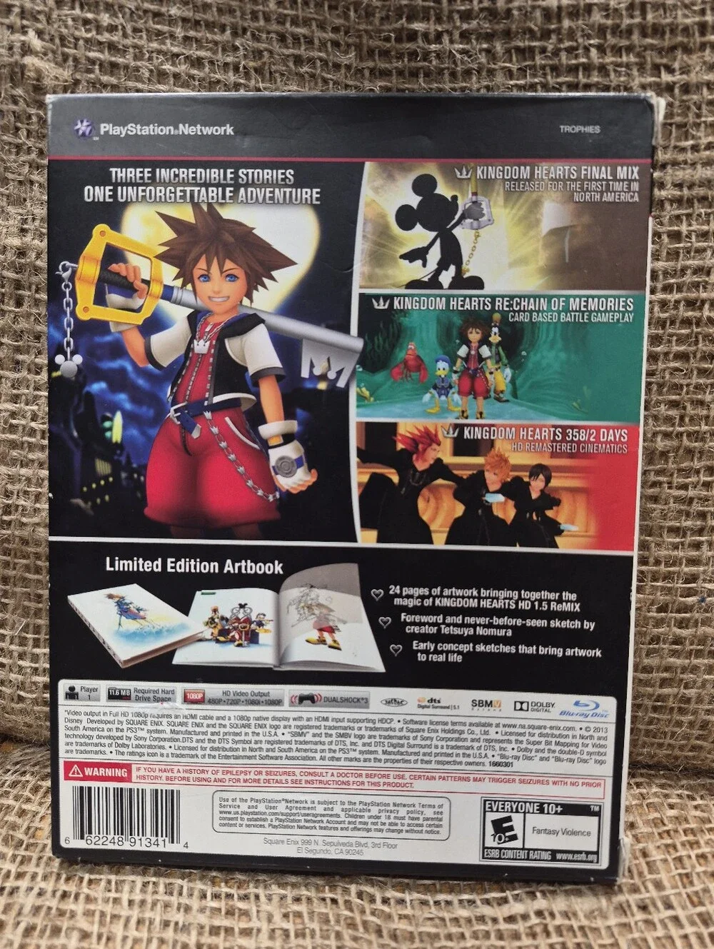 PlayStation 3 Kingdom Hearts HD 1.5 ReMIX – PlayStation (White)